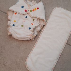 Nicki's Diapers Bamboo Fitted Diaper